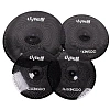 Комплект тарелок KINGDO LOW VOLUME SET 14"+16"+18"+20" BLACK