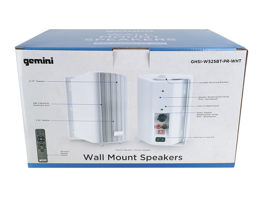 Акустическая система Gemini GHSI-W525BT-PR-WHT 26