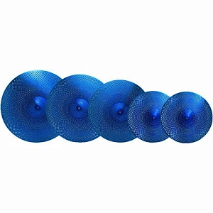 Комплект тарелок KINGDO LOW VOLUME SET 14"+16"+18"+20" BLUE