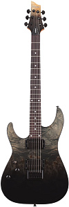 Электрогитара SCHECTER C-1 STANDARD LH BLACK FADE BURST BURL BFBB