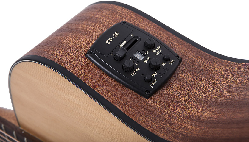 Леворукая электроакустическая гитара BATON ROUGE AR11C/ACE-L 5